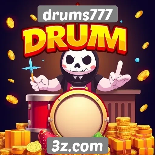 Variedade de jogos disponíveis no drums777